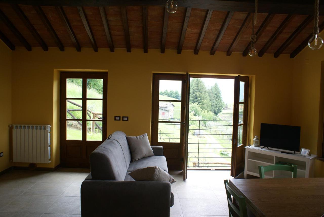 Tramonto Casa Barga Toscana Ristrutturata 2021 Exterior foto