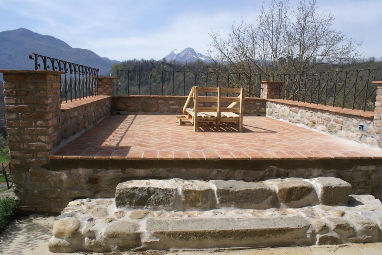 Tramonto Casa Barga Toscana Ristrutturata 2021 Exterior foto