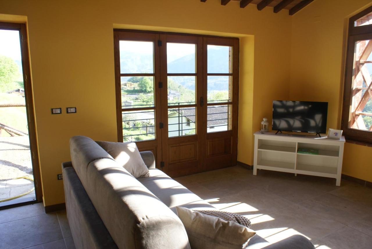 Tramonto Casa Barga Toscana Ristrutturata 2021 Exterior foto
